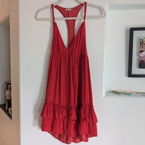 Free People Coral Top